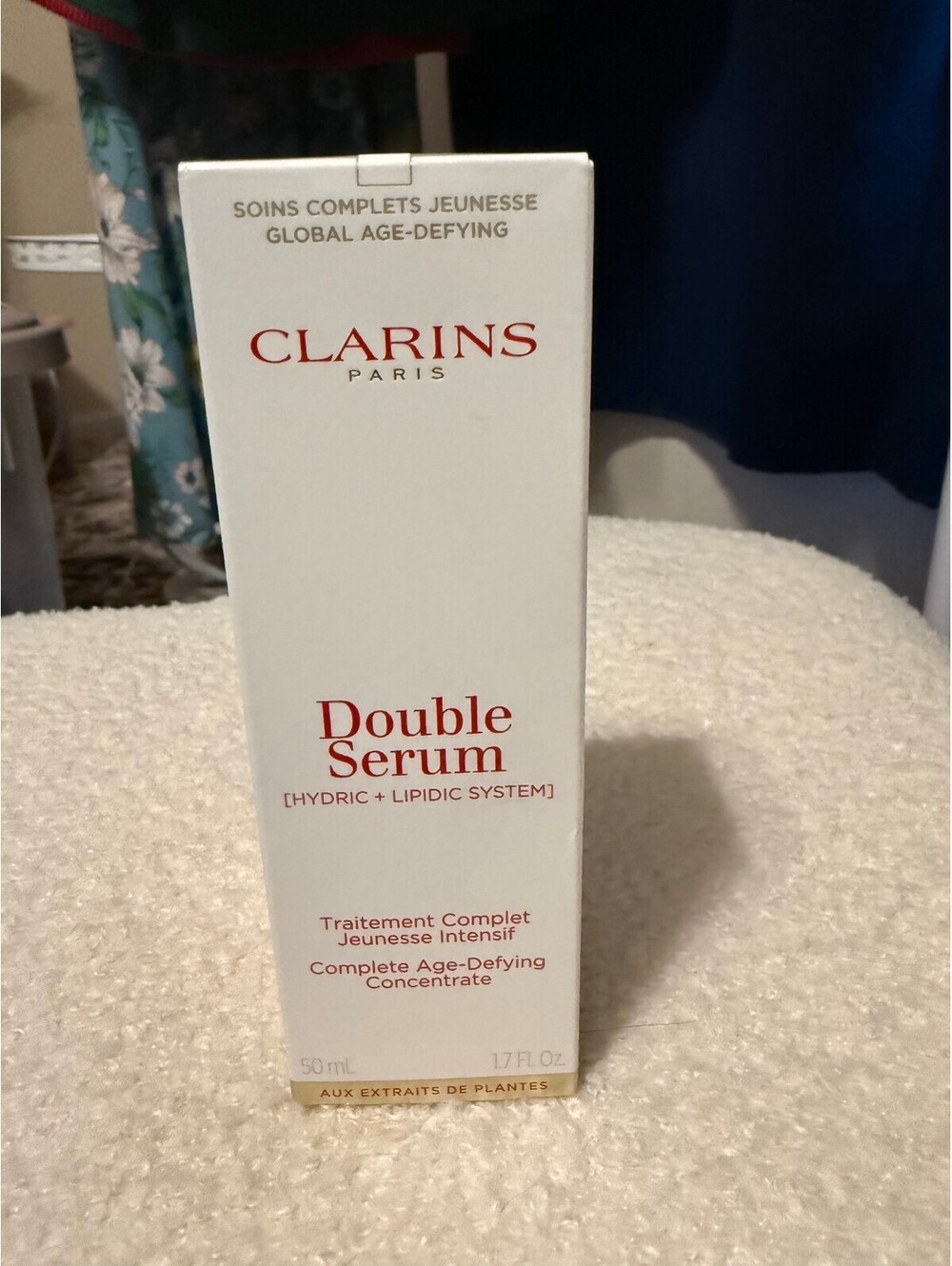 Clarins Double Serum Complete Age-Defying Concentrate NEW in box 50ml/1.7oz